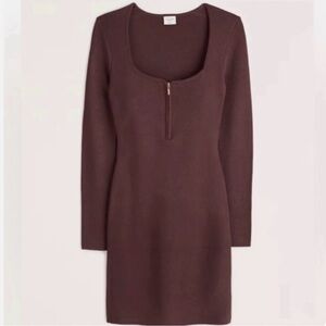 Abercrombie & Fitch Teal Long Sleeve Dress